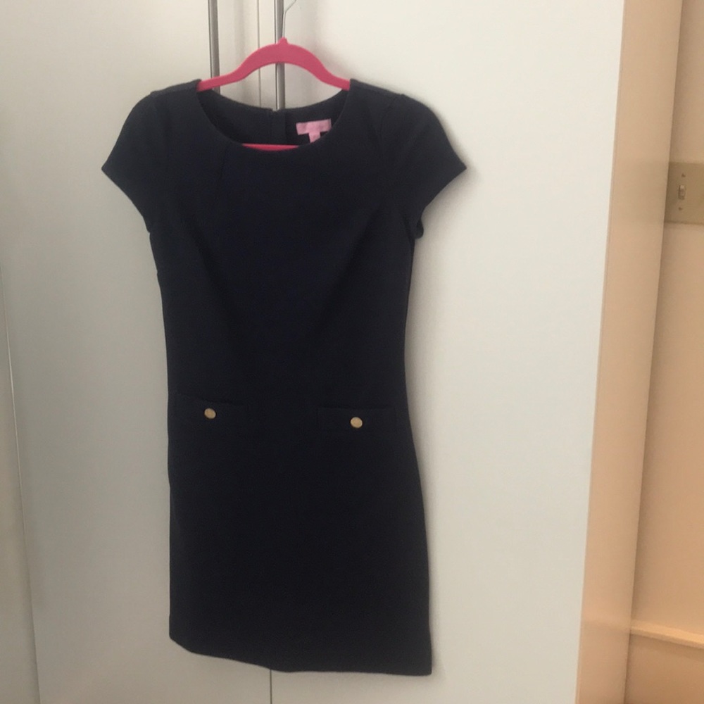 Lilly Pulitzer navy dress